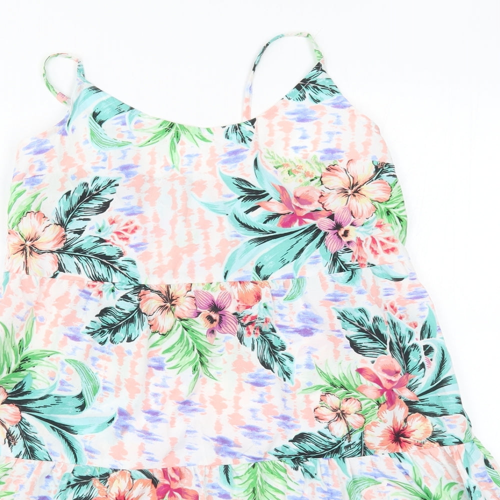 Primark Womens Multicoloured Floral  Trapeze & Swing  Size 6