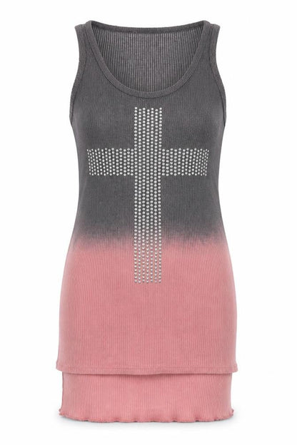 Topshop Womens Brown Colourblock  Bodycon  Size 8  - Ombre