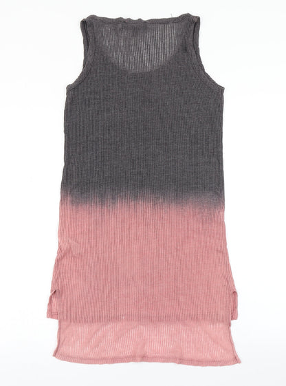 Topshop Womens Brown Colourblock  Bodycon  Size 8  - Ombre