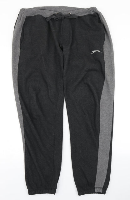 Slazenger Mens Grey   Jogger Trousers Size M L27 in