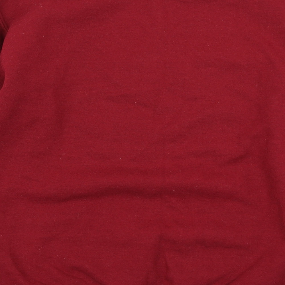 Gildan Womens Red   Pullover Sweatshirt Size S  - Christmas Sweater