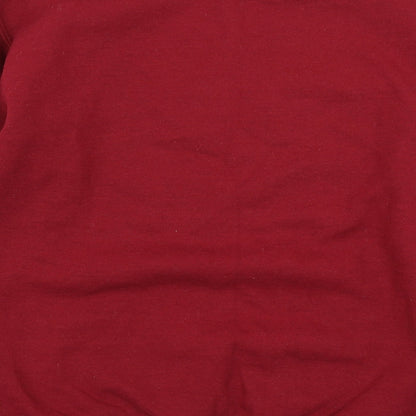 Gildan Womens Red   Pullover Sweatshirt Size S  - Christmas Sweater