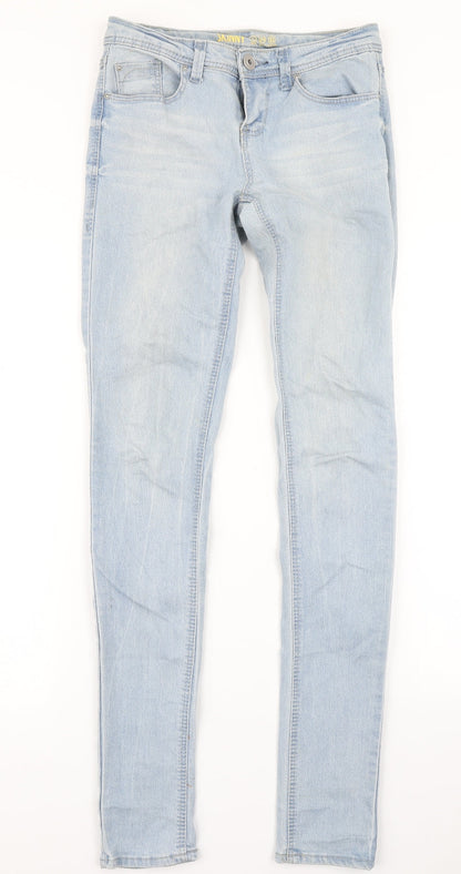 Denim Co Womens Blue  Denim Skinny Jeans Size 6 L31 in