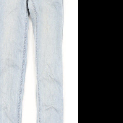 Denim Co Womens Blue  Denim Skinny Jeans Size 6 L31 in