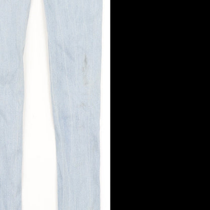 Denim Co Womens Blue  Denim Skinny Jeans Size 6 L31 in