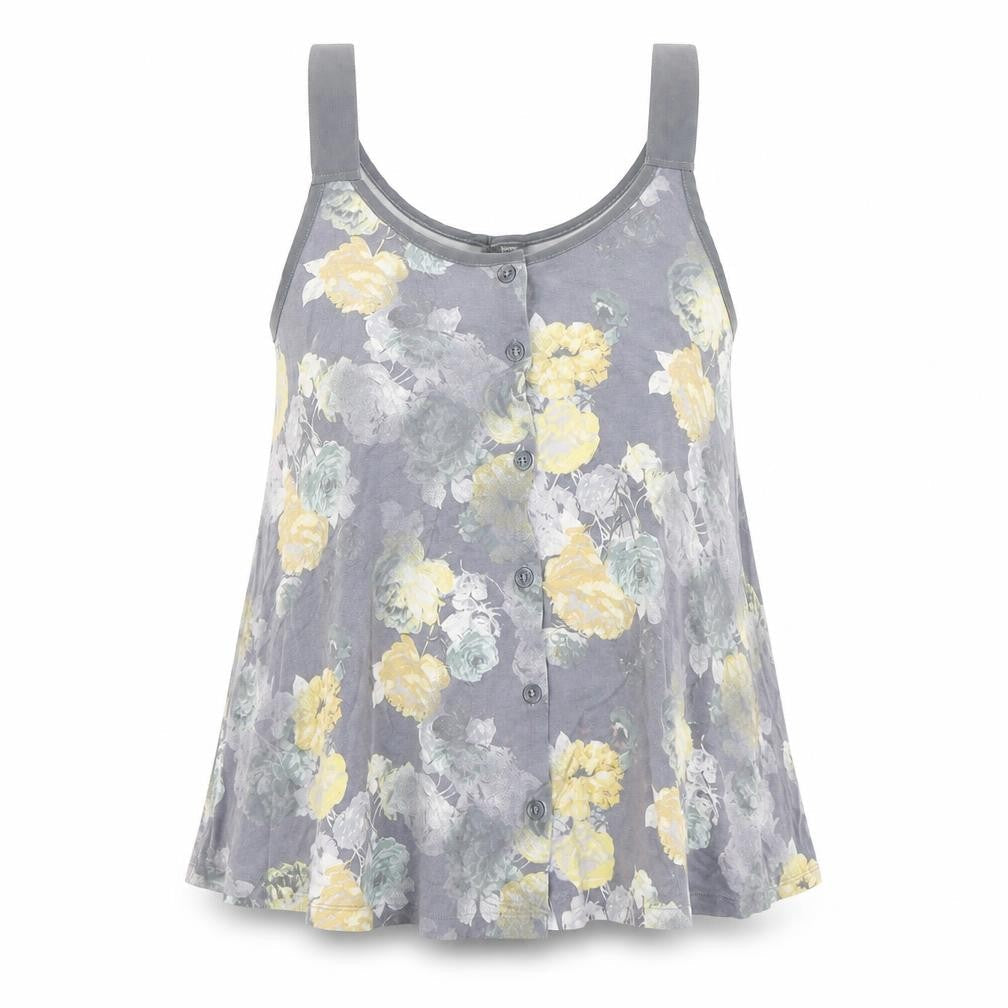Womens UK Size 12 NEXT Grey Basic Tank