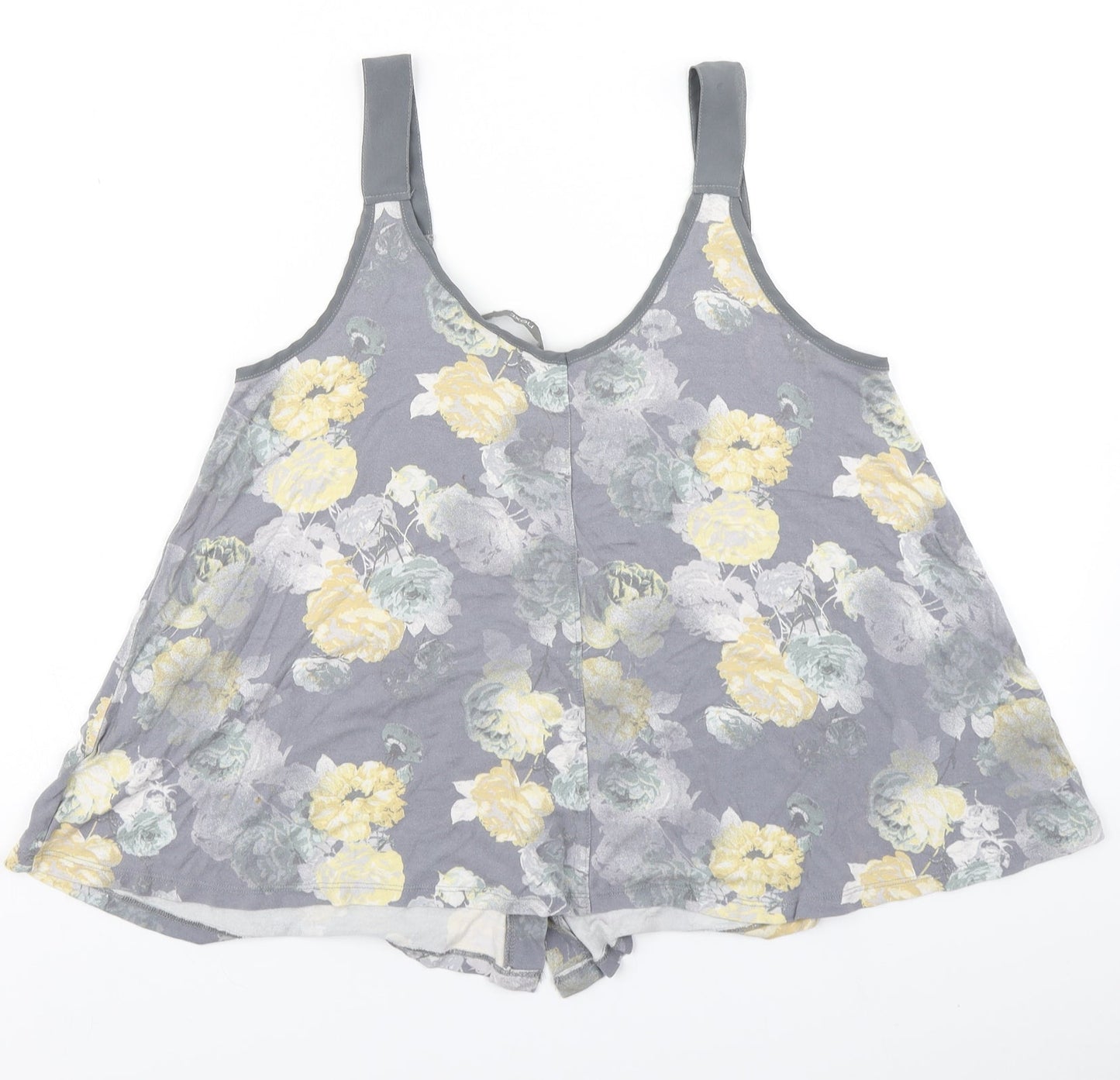 Womens UK Size 12 NEXT Grey Basic Tank