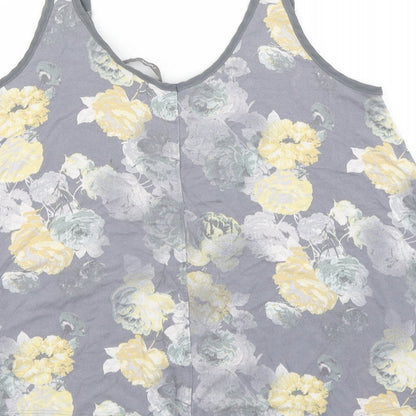 Womens UK Size 12 NEXT Grey Basic Tank