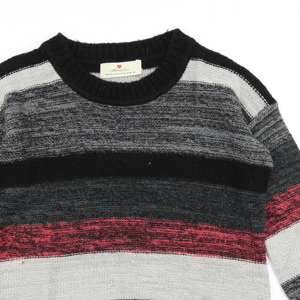 Womens UK Size S Atmosphere Black Pullover Jumper