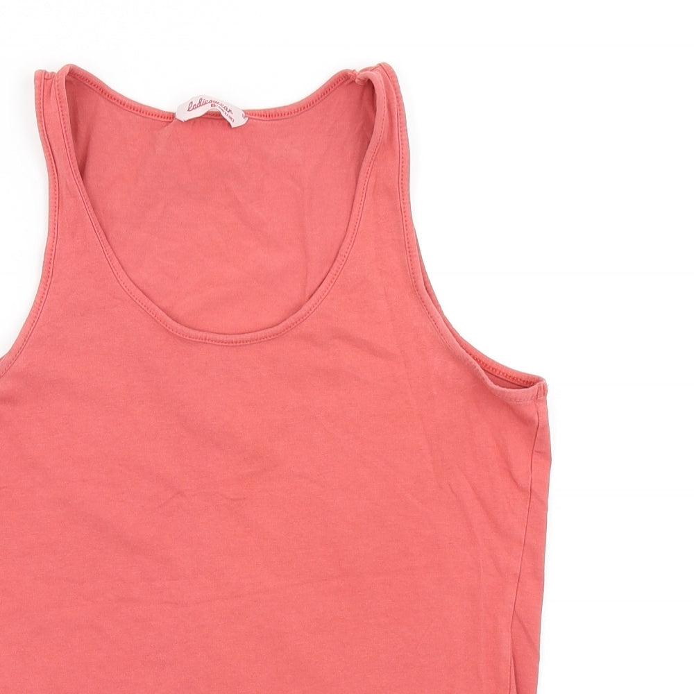 Tom franks Womens Pink   Basic Tank Size 10