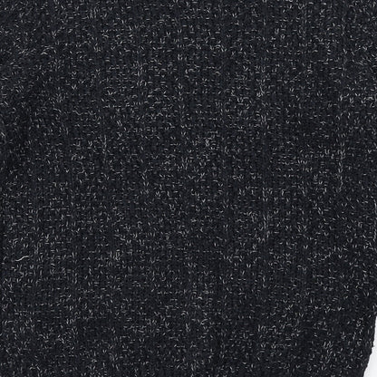 Womens UK Size S Papaya Black Pullover Jumper