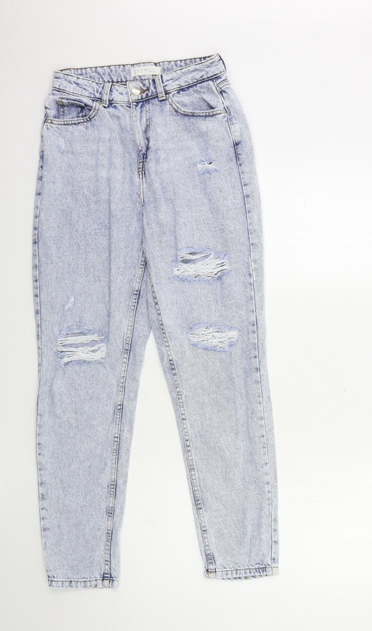 Denim & Co. Womens Blue  Denim Skinny Jeans Size 6 L28 in