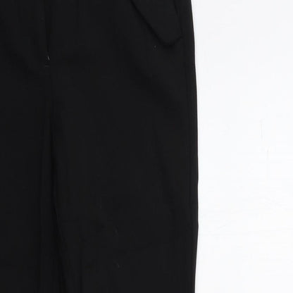 Womens UK Size 8 H&M Regular Fit  Black Trousers