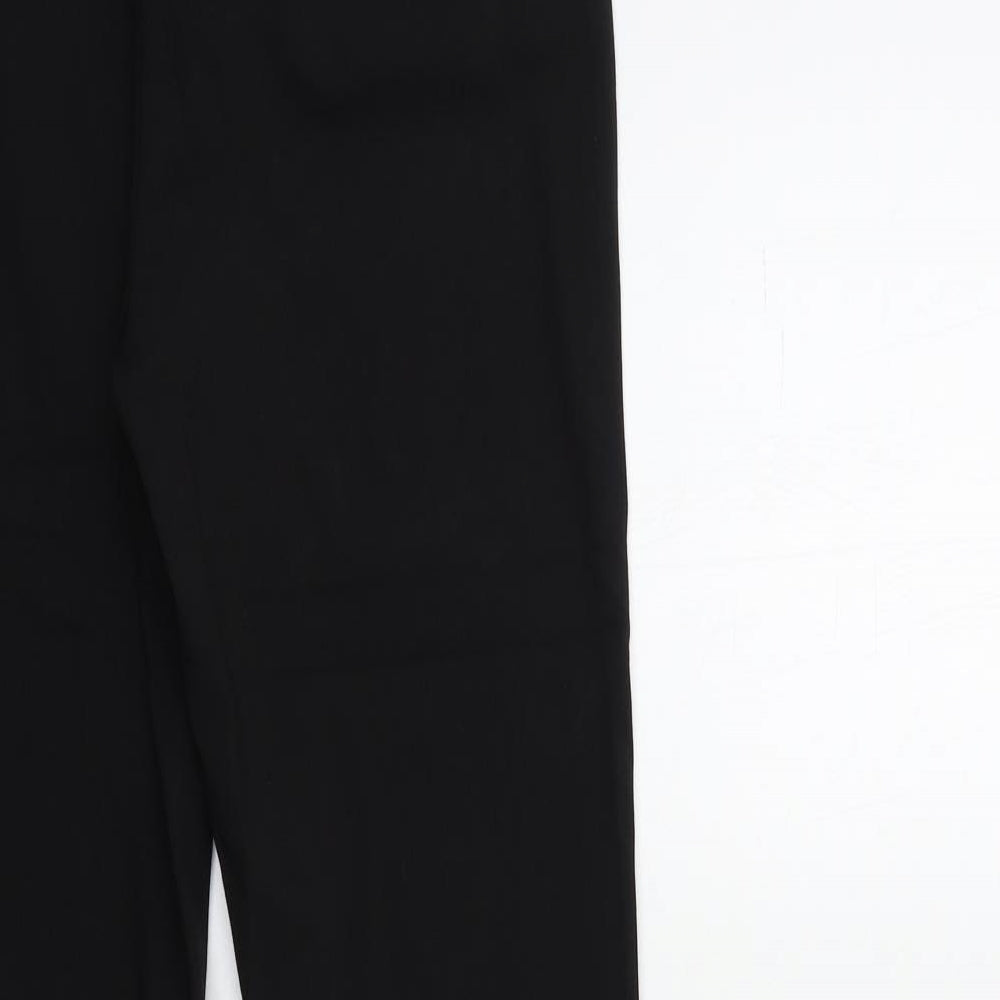 Womens UK Size 8 H&M Regular Fit  Black Trousers