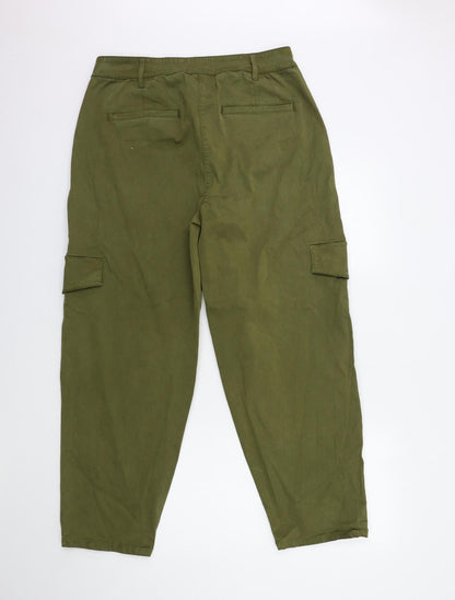 Womens UK Size 32 in Preworn Regular Fit Skinny Green Jeans