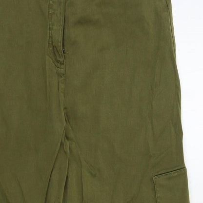 Womens UK Size 32 in Preworn Regular Fit Skinny Green Jeans