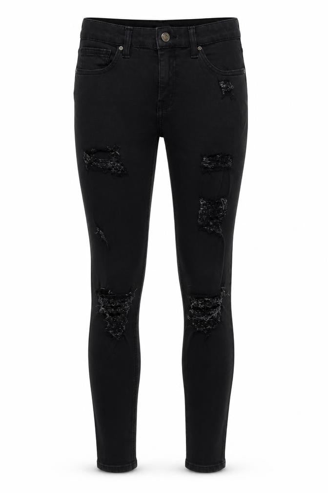 Womens UK Size 30 in Topshop Regular Fit Skinny Black Jeans