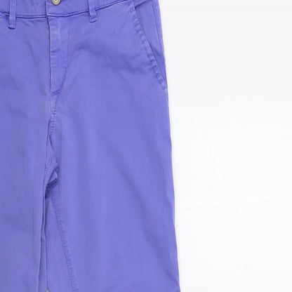 ROXI Womens Purple   Chino Trousers Size 28 in L31 in