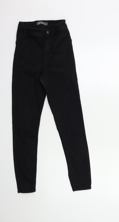 Denim & Co. Womens Black  Denim Skinny Jeans Size 8 L25 in