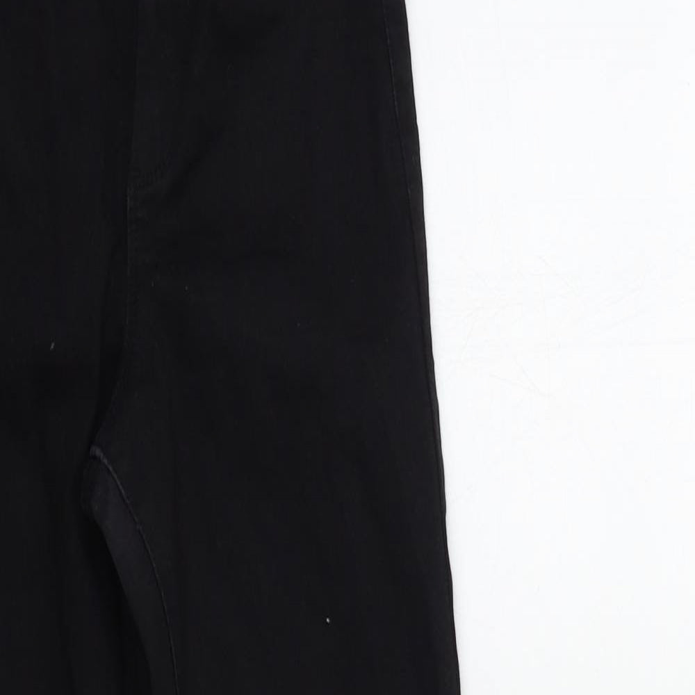 Denim & Co. Womens Black  Denim Skinny Jeans Size 8 L25 in