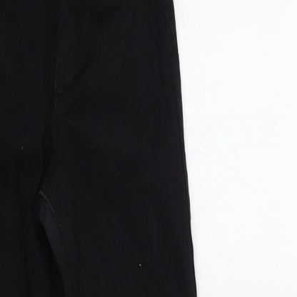 Denim & Co. Womens Black  Denim Skinny Jeans Size 8 L25 in