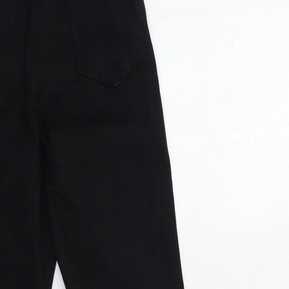 Denim & Co. Womens Black  Denim Skinny Jeans Size 8 L25 in