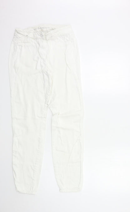 NEXT Womens White  Denim Skinny Jeans Size 12 L29 in