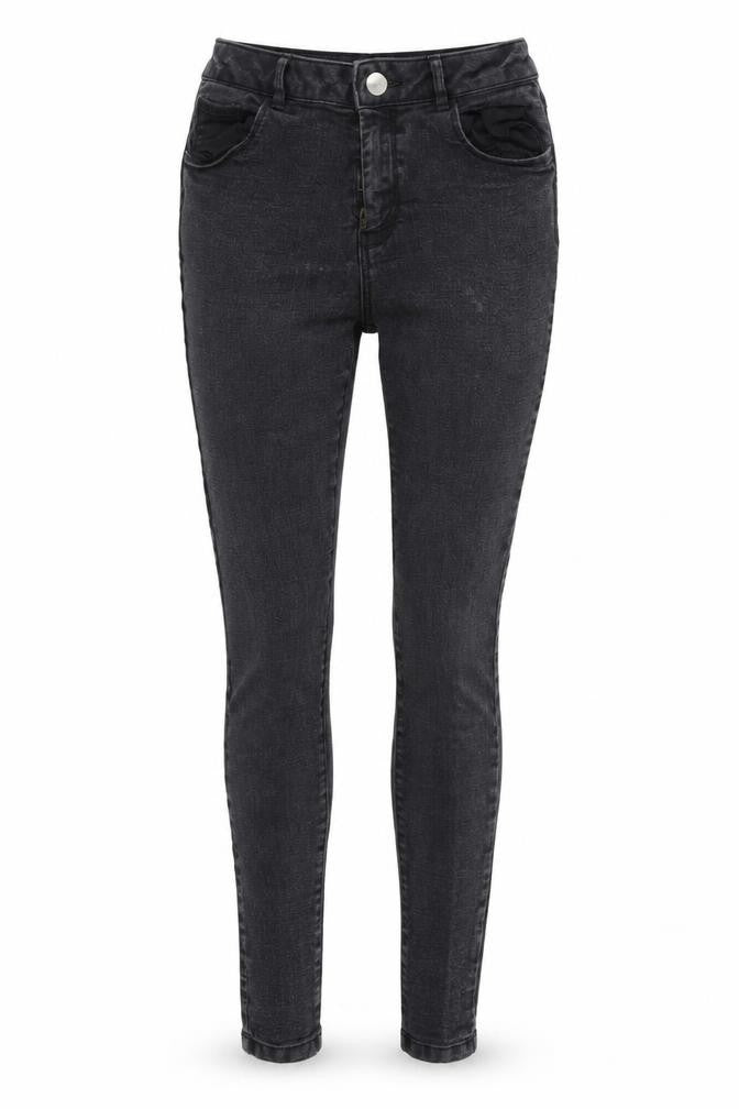 Womens UK Size 10 Dorothy Perkins Regular Fit Skinny Black Jeans