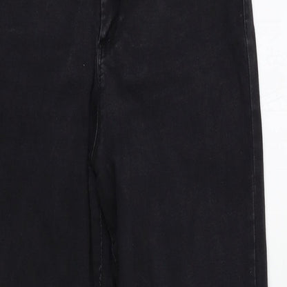 Denim & Co. Womens Black  Denim Skinny Jeans Size 8 L26 in