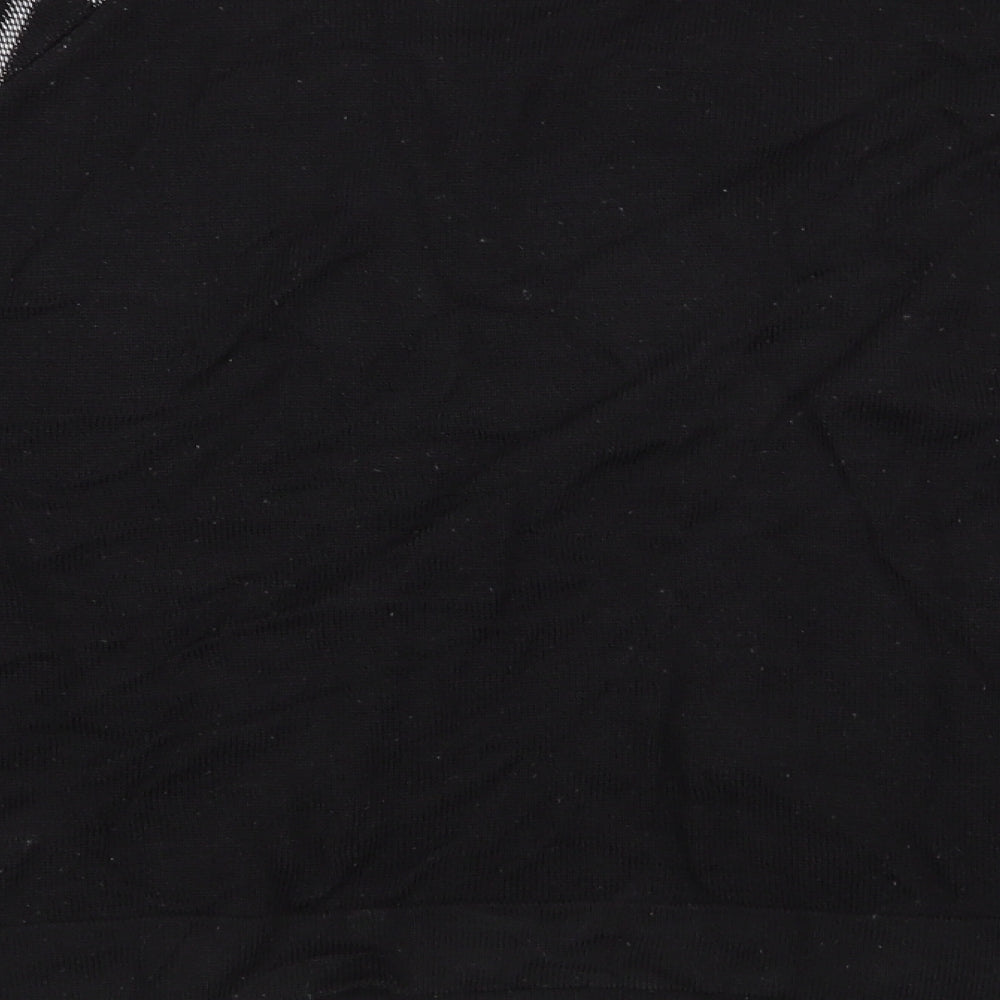 Womens UK Size L Sparkle & Fade Black Pullover Jumper