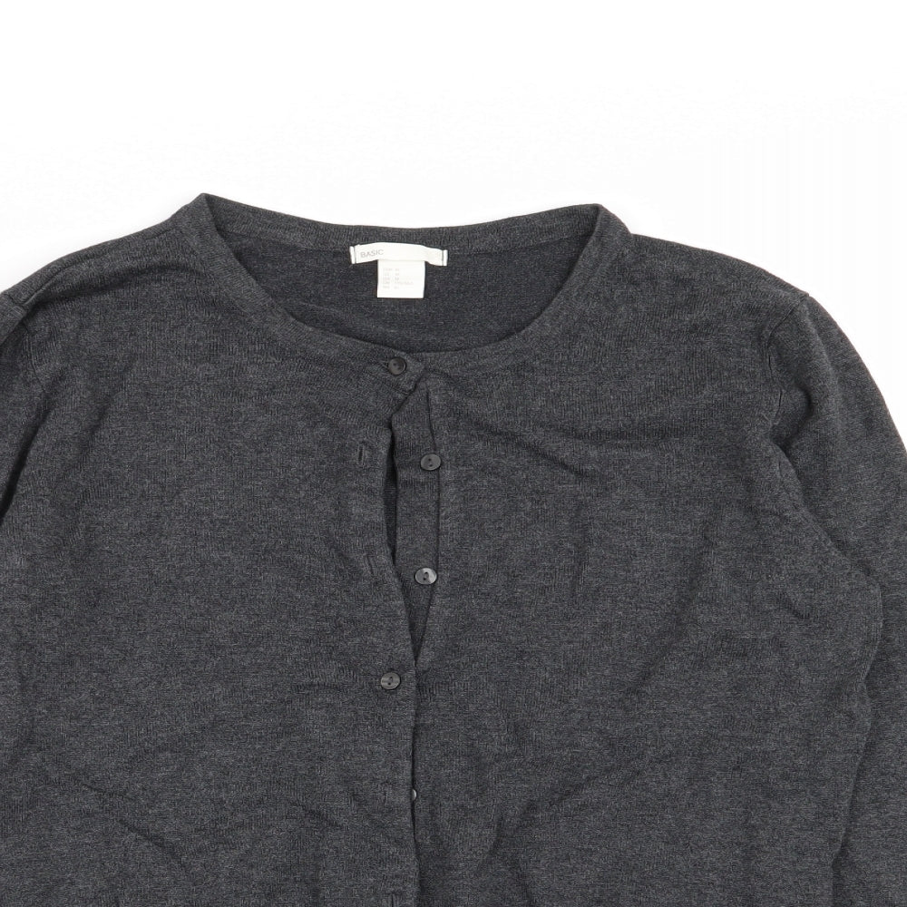 Womens UK Size M H&M Grey Pullover Jumper
