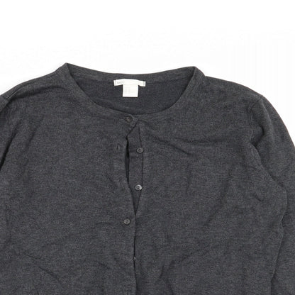 Womens UK Size M H&M Grey Pullover Jumper