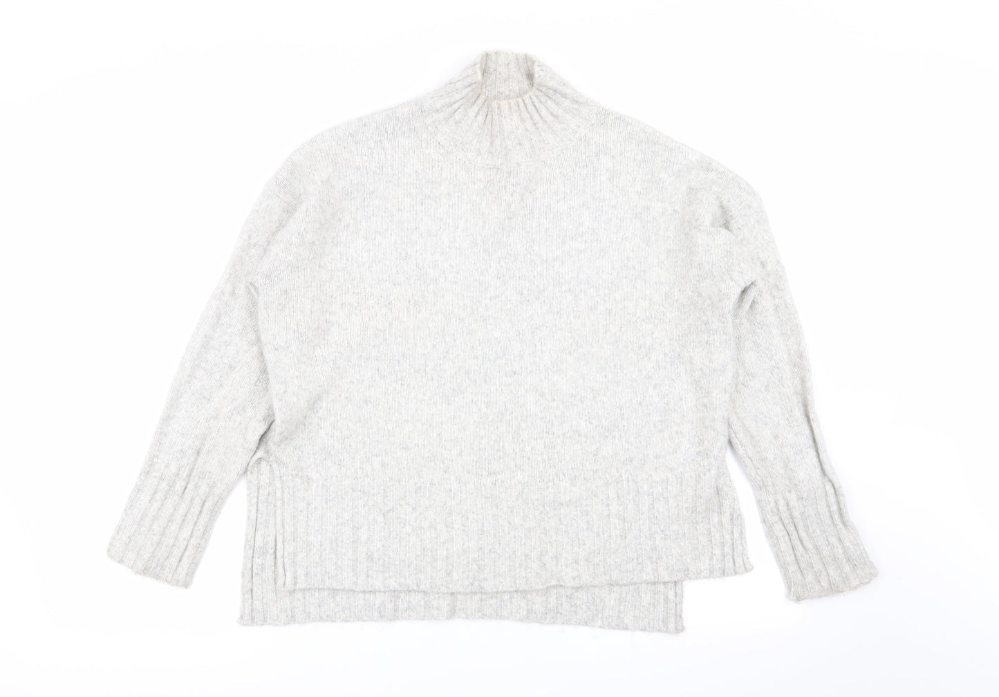 Womens UK Size S New Look Grey Pullover Jumper