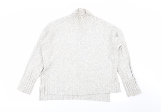 Womens UK Size S New Look Grey Pullover Jumper