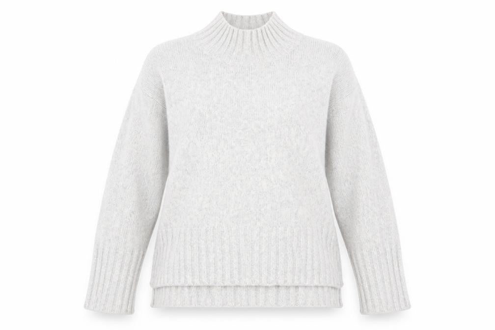 Womens UK Size S New Look Grey Pullover Jumper