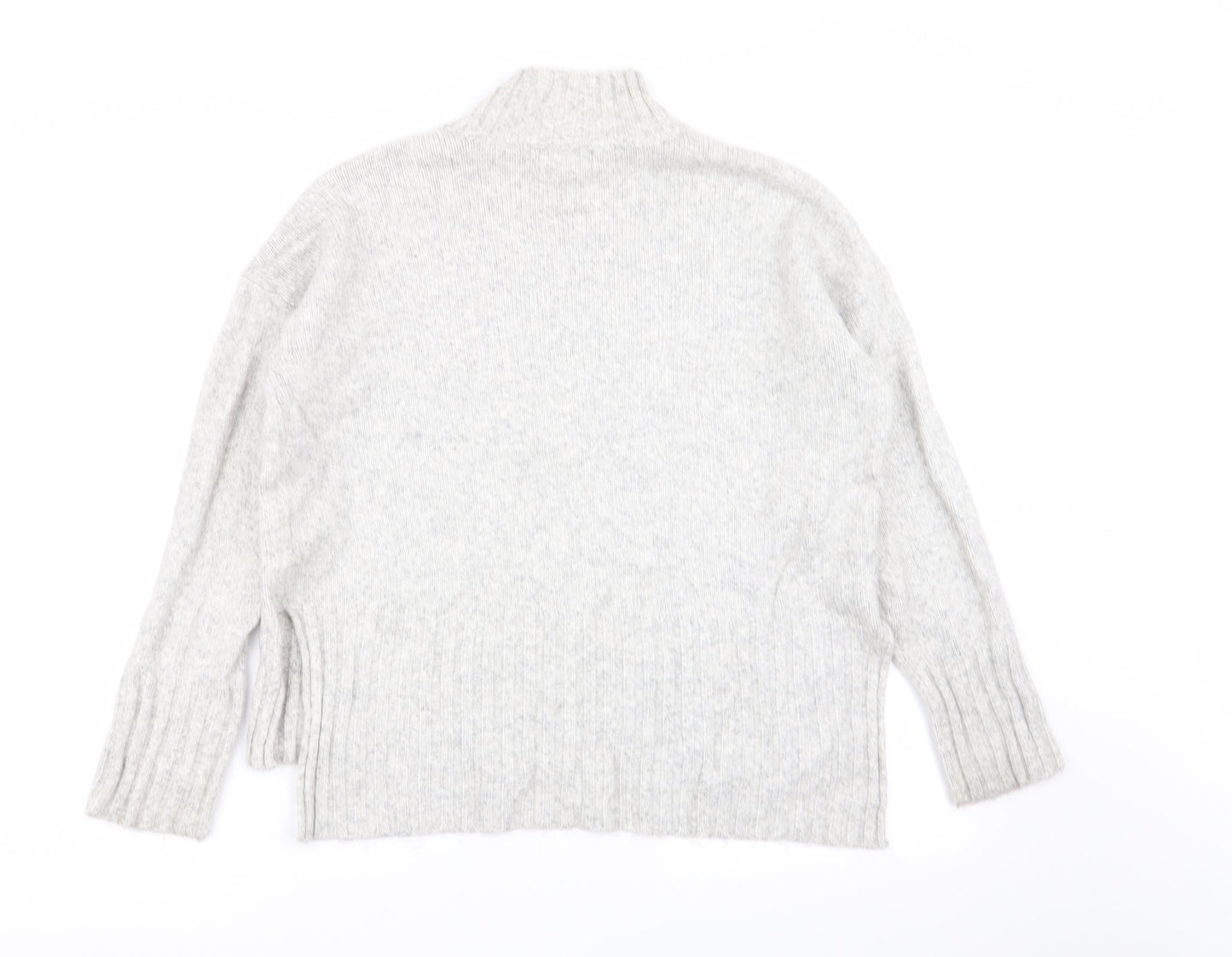 Womens UK Size S New Look Grey Pullover Jumper