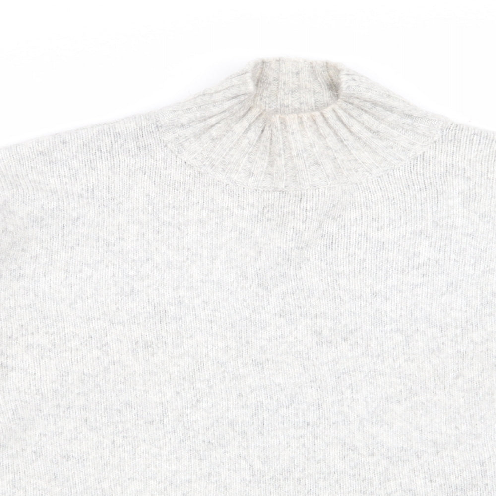 Womens UK Size S New Look Grey Pullover Jumper