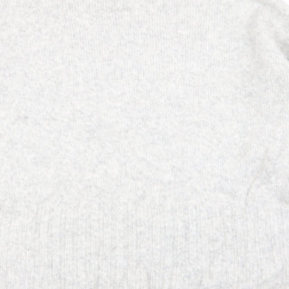 Womens UK Size S New Look Grey Pullover Jumper