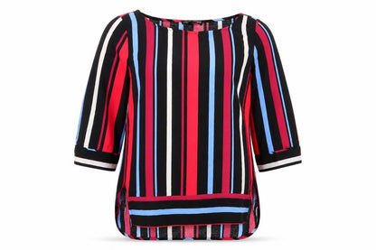 Womens UK Size 6 NEXT Multicoloured Basic Blouse