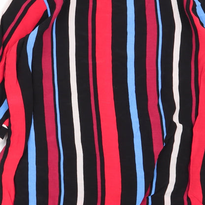 Womens UK Size 6 NEXT Multicoloured Basic Blouse