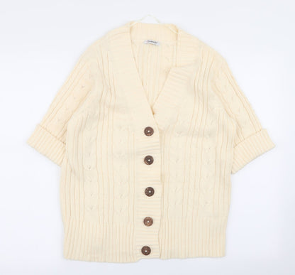 Damart Womens Beige   Cape Jumper Size 14