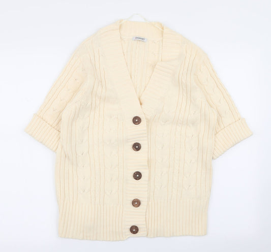 Damart Womens Beige   Cape Jumper Size 14