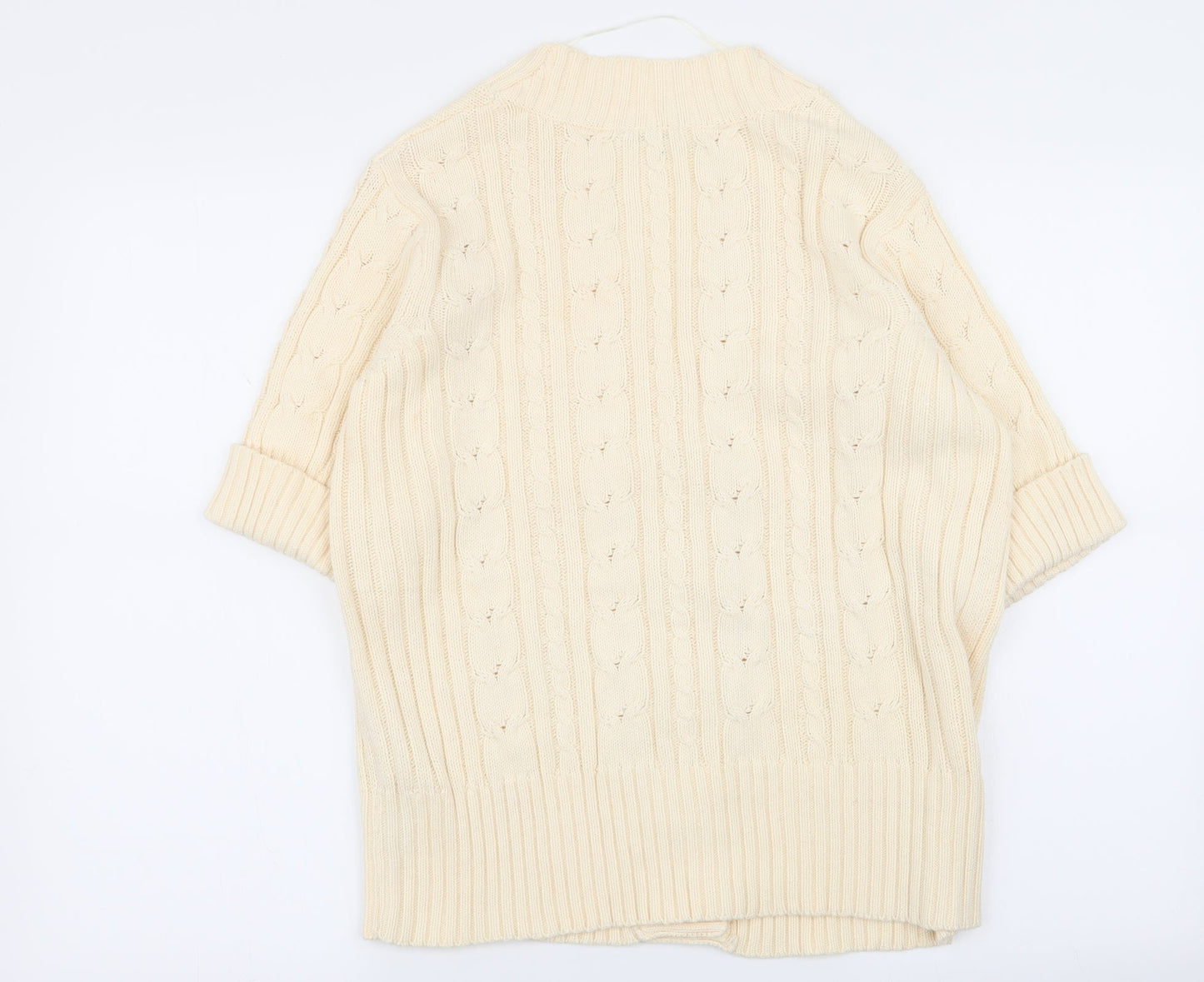 Damart Womens Beige   Cape Jumper Size 14