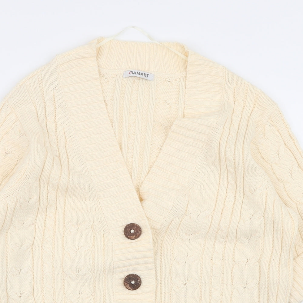 Damart Womens Beige   Cape Jumper Size 14