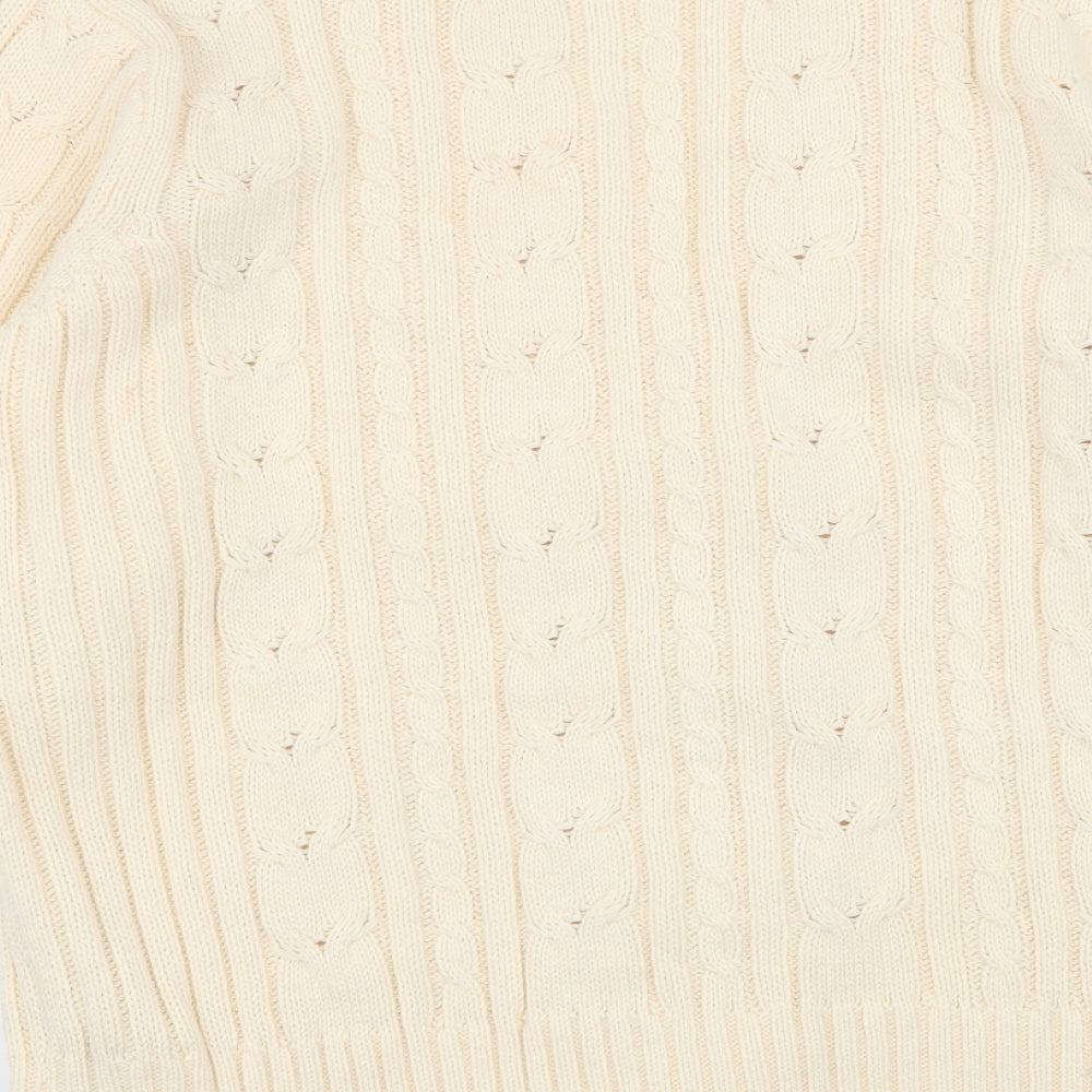 Damart Womens Beige   Cape Jumper Size 14