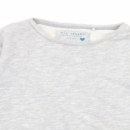 NEXT Girls Grey   Pullover Jumper Size 11 Years