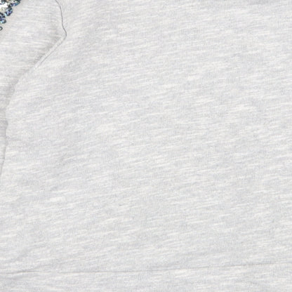 NEXT Girls Grey   Pullover Jumper Size 11 Years