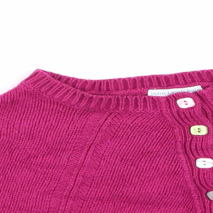 John Lewis Girls Purple Floral  Flare Skirt Size 9-12 Months