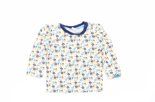 blade and rose Girls Multicoloured Floral  Basic T-Shirt Size 6-9 Months
