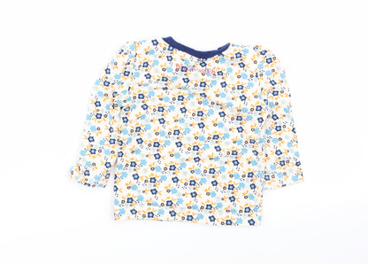 blade and rose Girls Multicoloured Floral  Basic T-Shirt Size 6-9 Months
